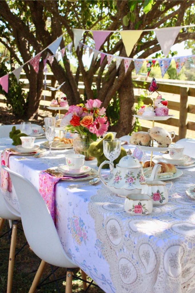 Lady's high tea hire