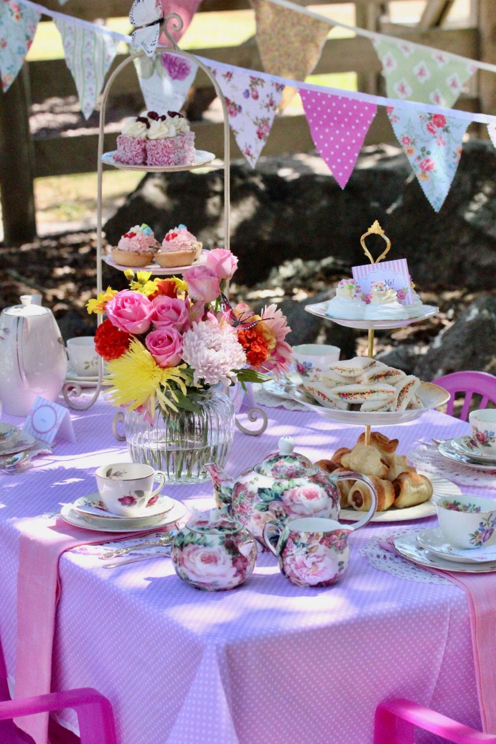 Little lady's high tea hire